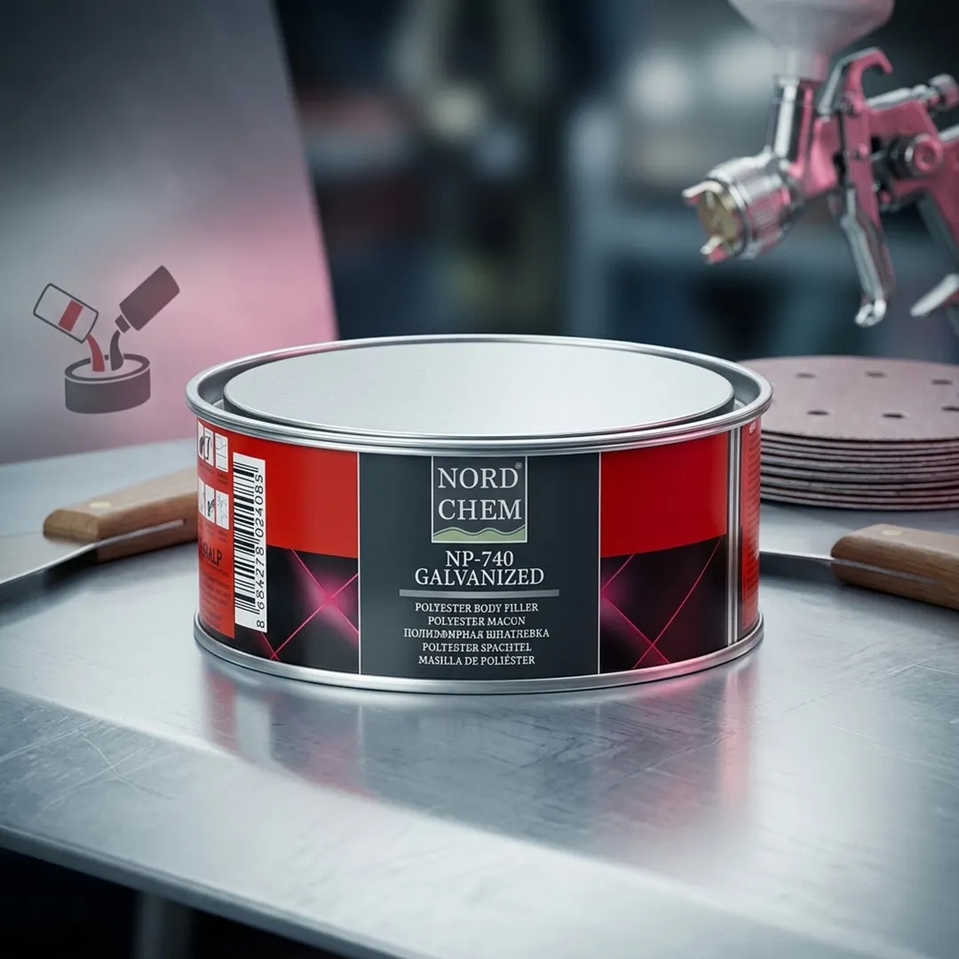 NP 740 2K Galva Polyester Macun