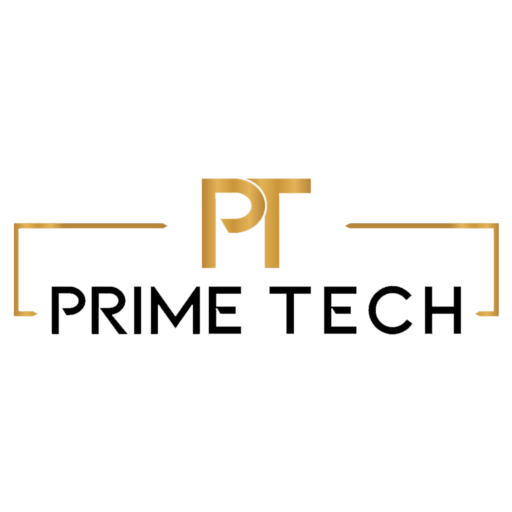 Prime Tech Favicon   Beyaz Oval